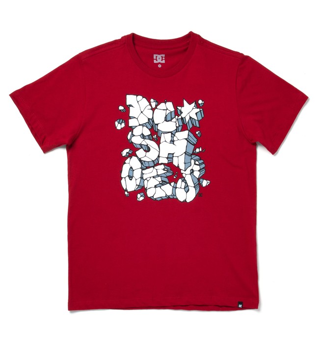dcshoes, Camiseta básica juvenil Blowstone m/c, RIO RED* (red) 0 Camiseta básica juvenil Blowstone m/c Vermelho BR68111880 DC Shoes
