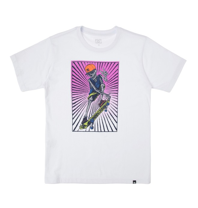 dcshoes, Camiseta Básica Juvenil Danny, SNOW WHITE (wht) 0 Camiseta Básica Juvenil Danny Branco BR68111926 DC Shoes