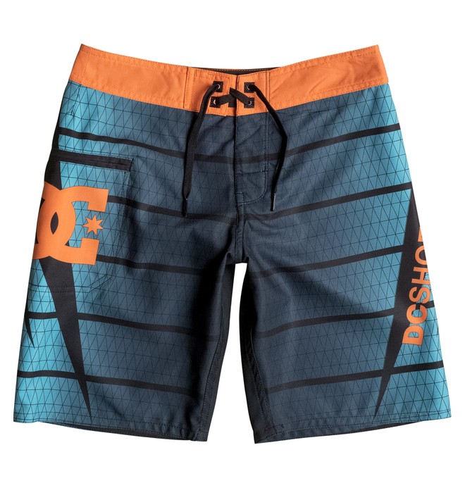 dcshoes, Boy's 8-16 Harrise 17" Boardshorts, BLUE MOON (blp0) 0 Boy's 8-16 Harrise 17" Boardshorts EDBBS03030 DC Shoes