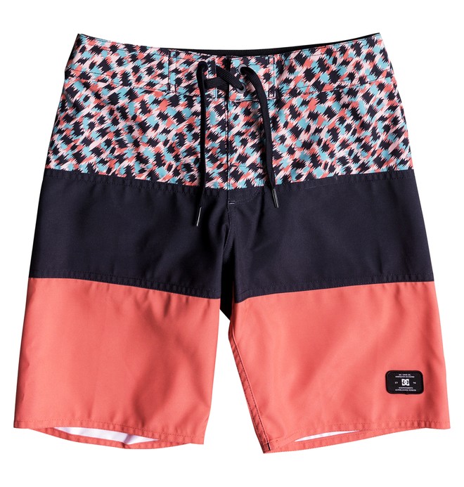 dcshoes, Hot Blocked 16" - Boardshorts para Chicos 8-16, DARK INDIGO (byj0) 0 Hot Blocked 16" - Boardshorts para Chicos 8-16 Azul EDBBS03037 DC Shoes