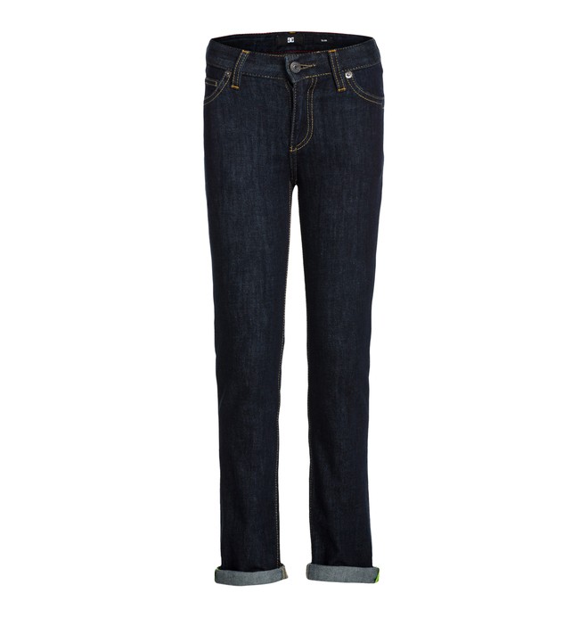SLIM INDIGO RINSE BY EDBDP03004 0 Slim Indigo Rinse By EDBDP03004 DC Shoes