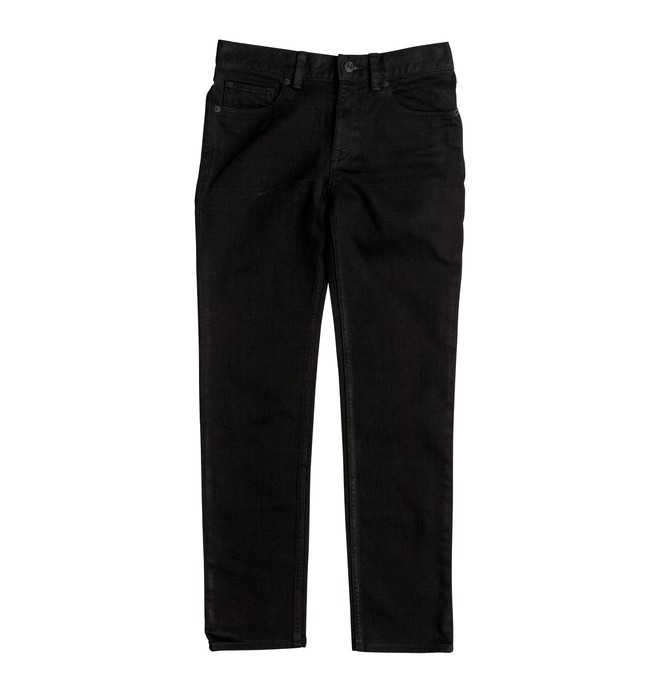 dcshoes, Worker Black Rinse - Jean coupe slim, BLACK BLACK RINSE (kvdw) 0 Worker Black Rinse - Jean coupe slim Noir EDBDP03035 DC Shoes