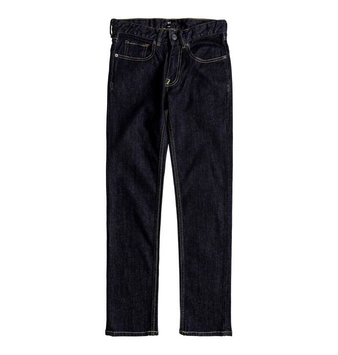 dcshoes, Worker Indigo Rinse Slim - Jeans vestibilità slim, INDIGO RINSE (btkw) 0 Worker Indigo Rinse Slim - Jeans vestibilità slim Blue EDBDP03036 DC Shoes