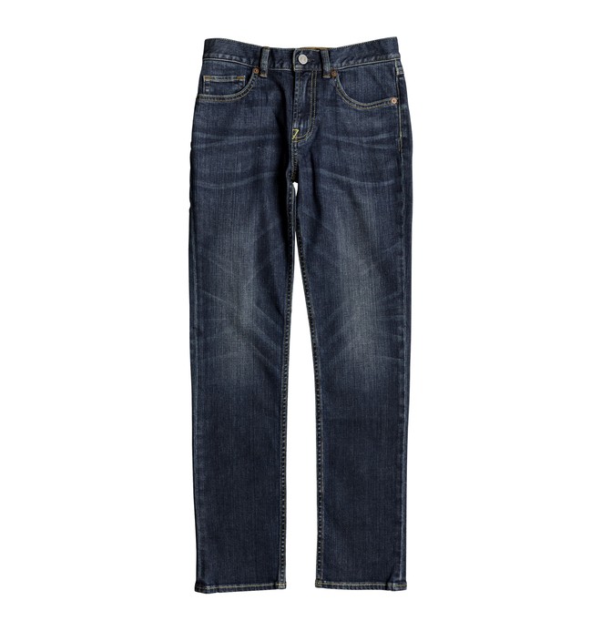 dcshoes, Worker Medium Stone - Jean slim, MEDIUM STONE (bntw) 0 Worker Medium Stone - Jean slim Bleu EDBDP03047 DC Shoes