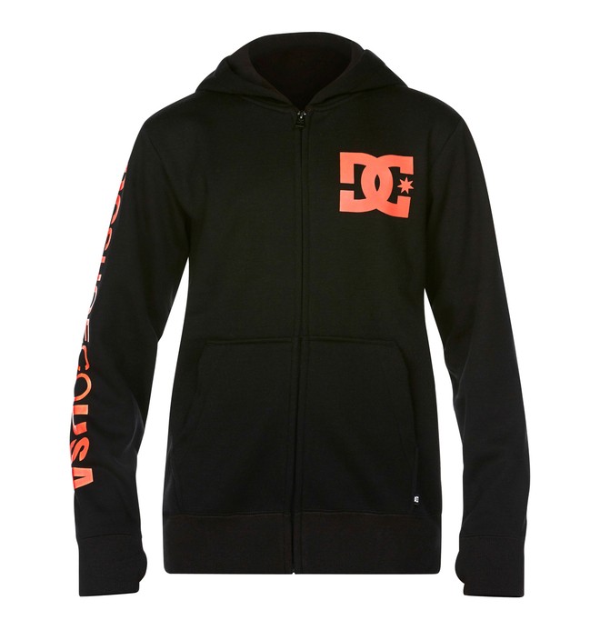 dcshoes, Boy's Pupil Snow Hoodie, CAVIAR (kvk0) 0 Boy's Pupil Snow Hoodie EDBFT00030 DC Shoes