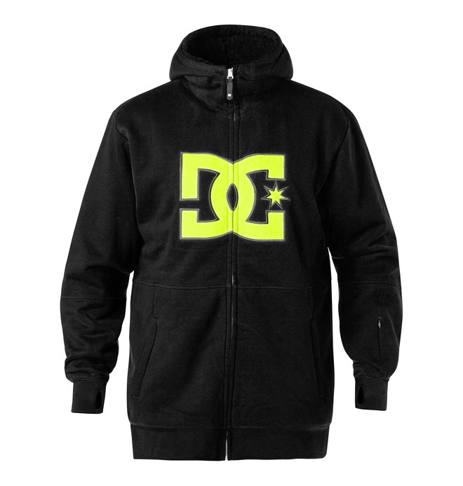 dcshoes, Boy's Marquee Snow Hoodie, CAVIAR (kvk0) 0 Boy's Marquee Snow Hoodie EDBFT00031 DC Shoes