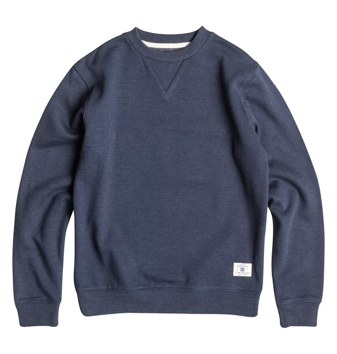 dcshoes, Rebel - Sweatshirt, BLUE IRIS (btl0) 0 Rebel - Sweatshirt EDBFT03033 DC Shoes