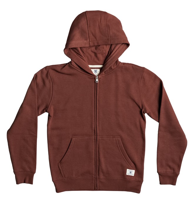 dcshoes, Толстовка на молнии Rebel, BURNT HENNA (rrj0) 0 Толстовка на молнии Rebel Красный EDBFT03034 DC Shoes