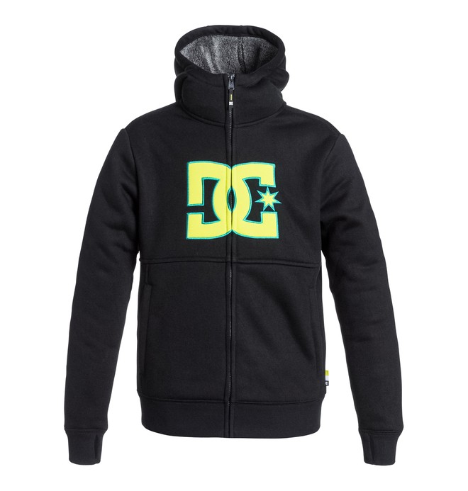dcshoes, Boys's Billions Zip-Up Hoodie, ANTHRACITE (kvj0) 0 Boys's Billions Zip-Up Hoodie EDBFT03038 DC Shoes