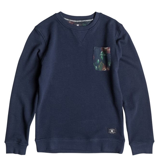 dcshoes, Bellingham - Sweatshirt, BLUE IRIS (btl0) 0 Bellingham - Sweatshirt EDBFT03054 DC Shoes