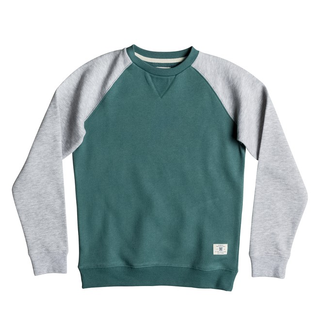 dcshoes, Rebel - Sweat, SEA PINE (bpf0) 0 Rebel - Sweat EDBFT03097 DC Shoes