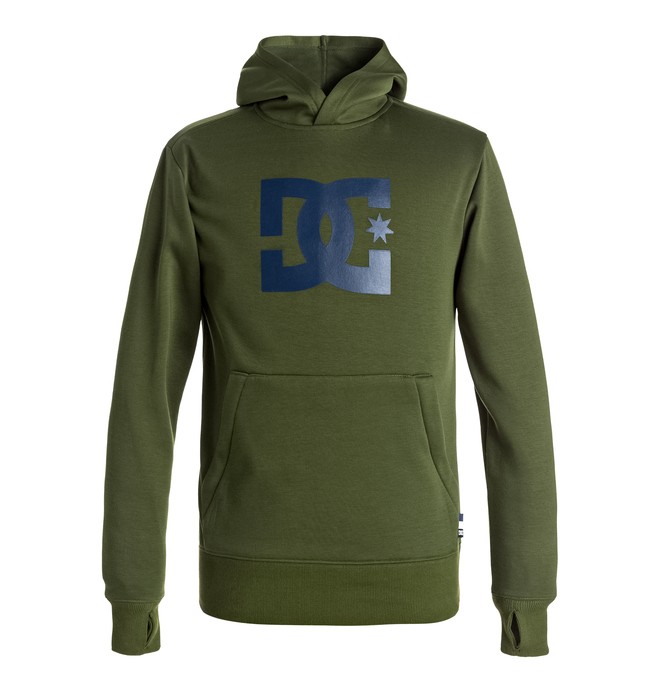 dcshoes, Boy's 8-16 Snowstar Technical Riding Hoodie, CHIVE (gry0) 0 Boy's 8-16 Snowstar Technical Riding Hoodie EDBFT03108 DC Shoes