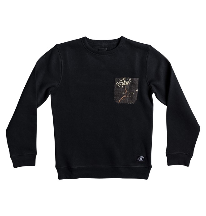 dcshoes, Cappell - Sudadera para Chicos 8-16, BLACK (kvj0) 0 Cappell - Sudadera para Chicos 8-16 Negro EDBFT03118 DC Shoes