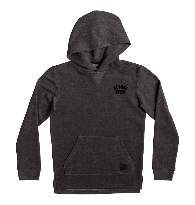dcshoes, Turlock - Sweat à capuche, CHARCOAL HEATHER (kteh) 0 Turlock - Sweat à capuche Noir EDBFT03120 DC Shoes