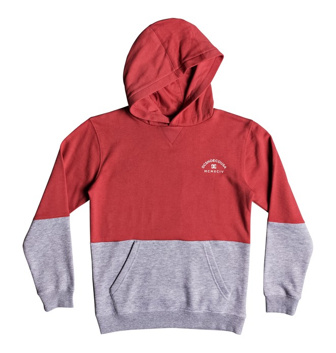 Rebel Block - Hoodie EDBFT03125 0 Boy's 8-16 Rebel Block Hoodie EDBFT03125 DC Shoes