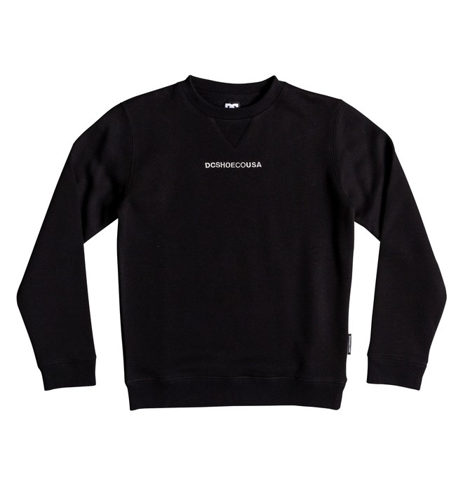 dcshoes, Craigburn - Sweatshirt pour Garçon 8-16 ans, BLACK (kvj0) 0 Craigburn - Sweatshirt pour Garçon 8-16 ans Noir EDBFT03138 DC Shoes