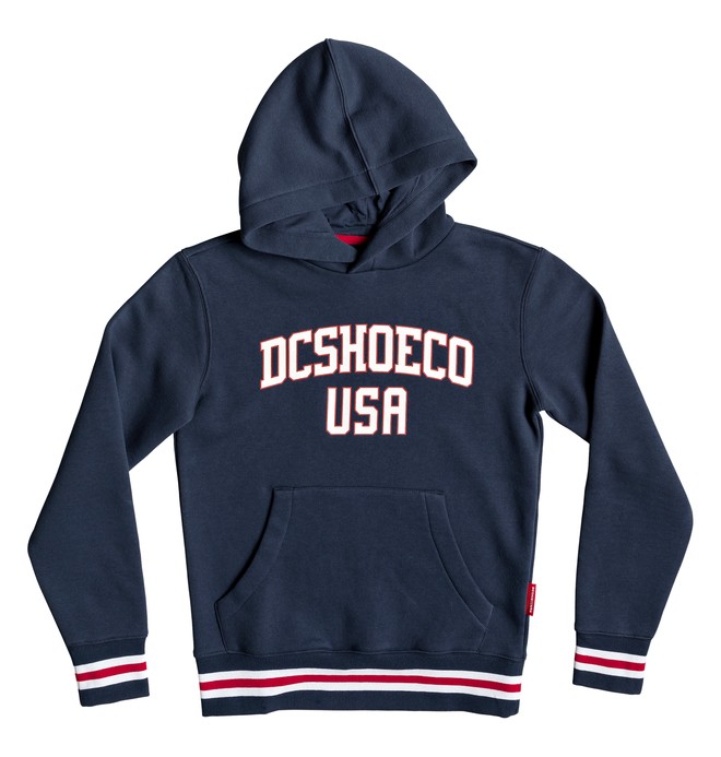dcshoes, Boy's 8-16 Glenridge Hoodie, BLACK IRIS (btl0) 0 Boy's 8-16 Glenridge Hoodie Blue EDBFT03152 DC Shoes