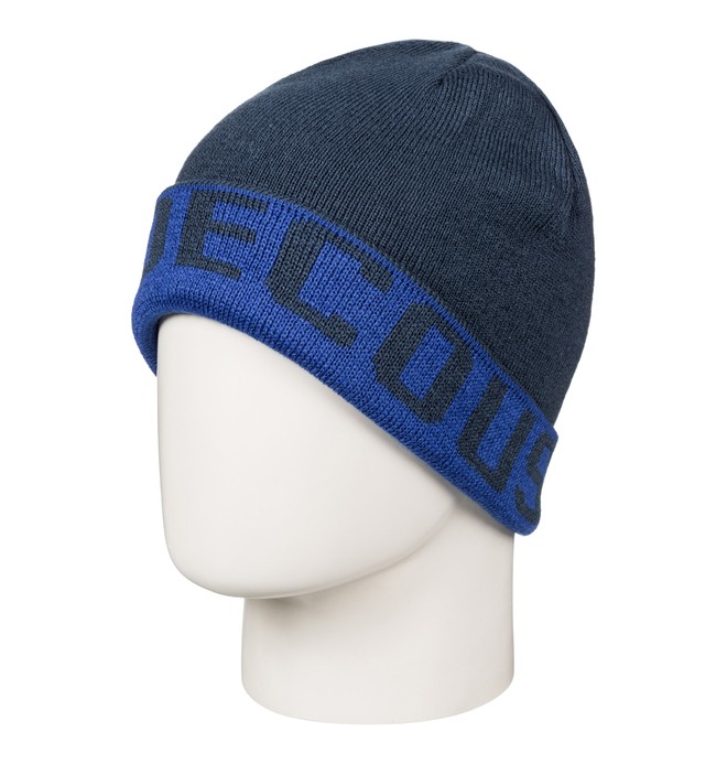 dcshoes, Bromont - Wendbares Beanie für Jungen 8-16, NAUTICAL BLUE (bqr0) 0 Bromont - Wendbares Beanie für Jungen 8-16 Blau EDBHA03014 DC Shoes