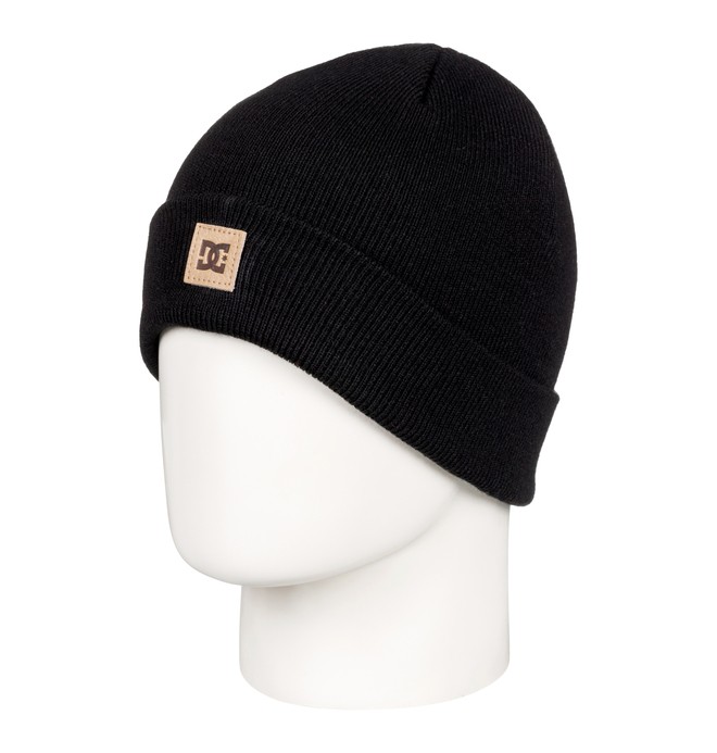 dcshoes, Boy's 8-16 Label Beanie, BLACK (kvj0) 0 Boy's 8-16 Label Beanie Black EDBHA03022 DC Shoes
