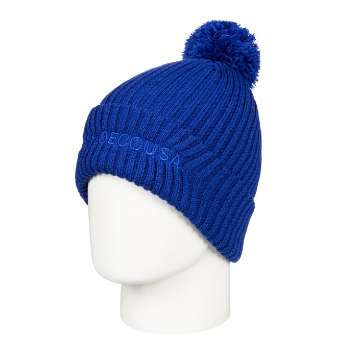 dcshoes, Boy's 8-16 Trilogy 2 Pom-Pom Beanie, SURF THE WEB (prm0) 0 Boy's 8-16 Trilogy 2 Pom-Pom Beanie Purple EDBHA03024 DC Shoes
