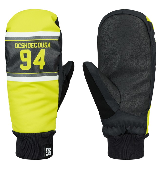 dcshoes, Boys's Flag Mittens, LIME PUNCH (ggy0) 0 Boys's Flag Mittens EDBHN03001 DC Shoes