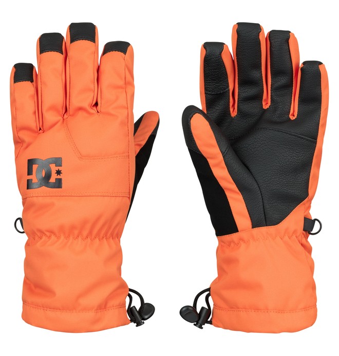 dcshoes, Boys's Seger Gloves, MANDARIN (nlk0) 0 Boys's Seger Gloves EDBHN03002 DC Shoes