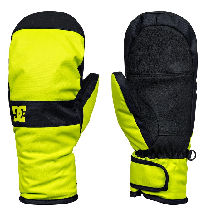 dcshoes, Boy's 8-16 Franchise Snow Mittens, TENDER SHOTS (gha0) 0 Boy's 8-16 Franchise Snow Mittens Green EDBHN03006 DC Shoes