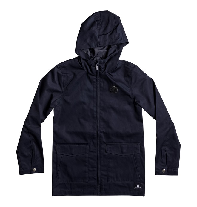 dcshoes, Exford - Veste imperméable à capuche pour Garçon 8-16 ans, DARK INDIGO (byj0) 0 Exford - Veste imperméable à capuche pour Garçon 8-16 ans EDBJK03024 DC Shoes