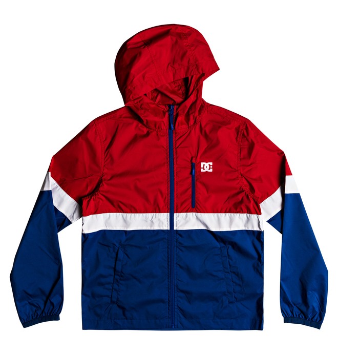 dcshoes, Boy's 8-16 Dagup Triple Block Windbreaker, TANGO RED (rrh0) 0 Boy's 8-16 Dagup Triple Block Windbreaker EDBJK03027 DC Shoes