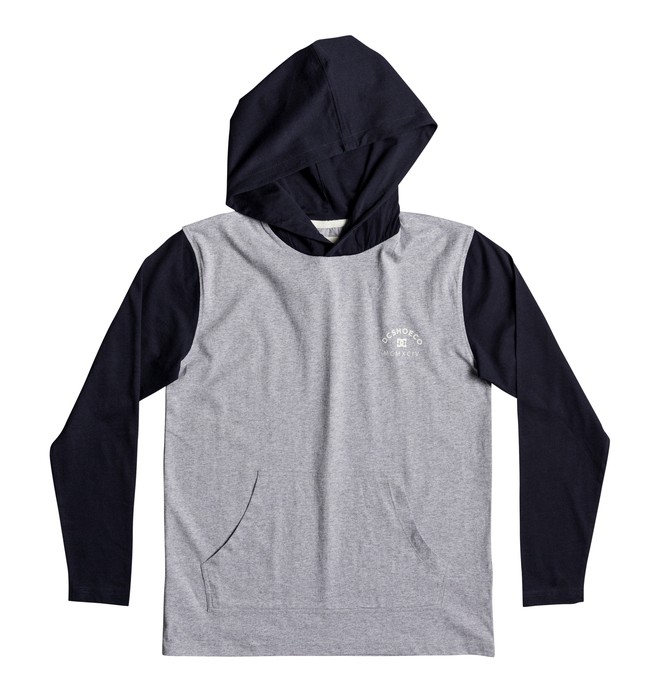 RELLIN 2 BOY EDBKT03093 0 Boy's 8-16 Rellin Hooded Long Sleeve Tee EDBKT03093 DC Shoes