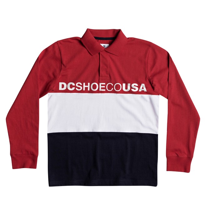 dcshoes, STEWARDSON POLO BOY, TANGO RED (rrh0) 0 STEWARDSON POLO BOY EDBKT03095 DC Shoes