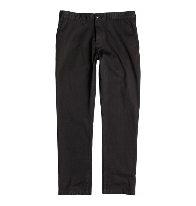 dcshoes, Niños 8-16 Pantalones Worker Straight Fit, BLACK (kvj0) 0 Niños 8-16 Pantalones Worker Straight Fit Negro EDBNP03006 DC Shoes
