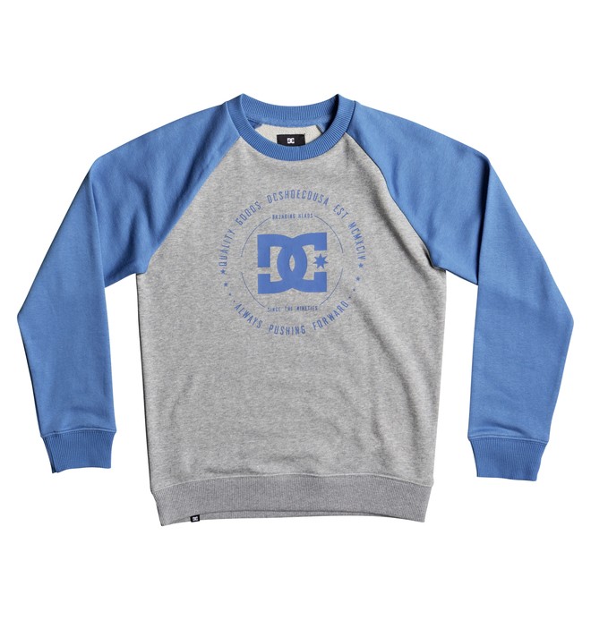 dcshoes, Rebuilt - Sweat, CAMPANULA/ GREY HEATHER (xbbs) 0 Rebuilt - Sweat Bleu EDBSF03057 DC Shoes