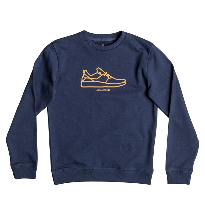 dcshoes, Funrow - Sweatshirt, SUMMER BLUES (bra0) 0 Funrow - Sweatshirt EDBSF03069 DC Shoes