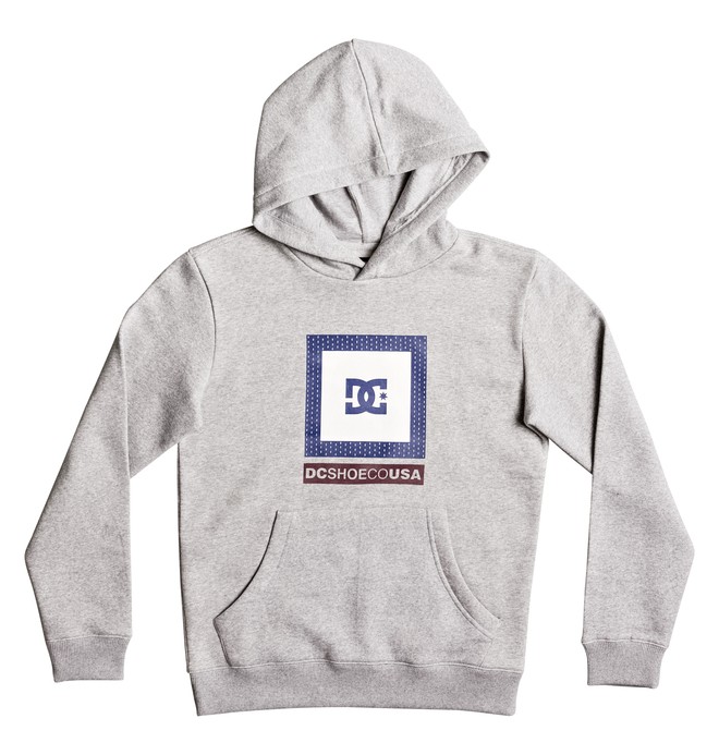 dcshoes, Attitude - Sweatshirt for Boys 8-16, GREY HEATHER (knfh) 0 Attitude - Sweatshirt for Boys 8-16 EDBSF03075 DC Shoes