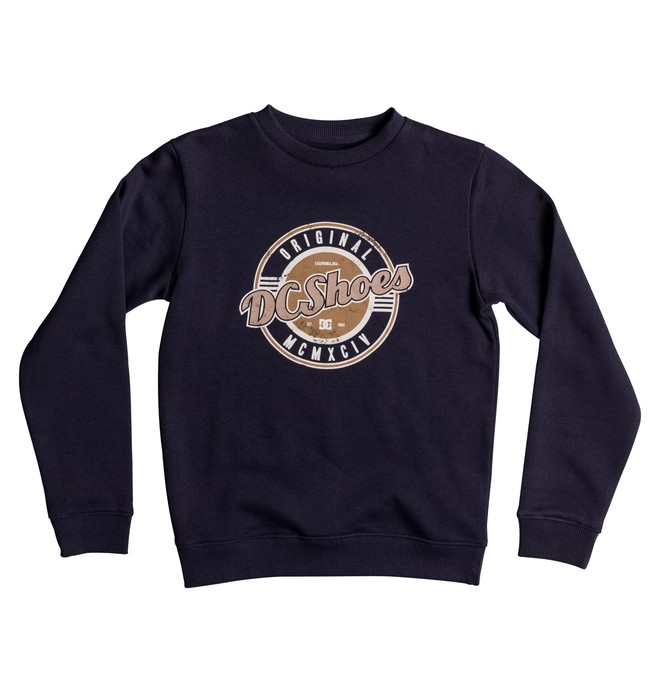 dcshoes, Direction - Sweatshirt for Boys 8-16, DARK INDIGO (byj0) 0 Direction - Sweatshirt for Boys 8-16 EDBSF03076 DC Shoes