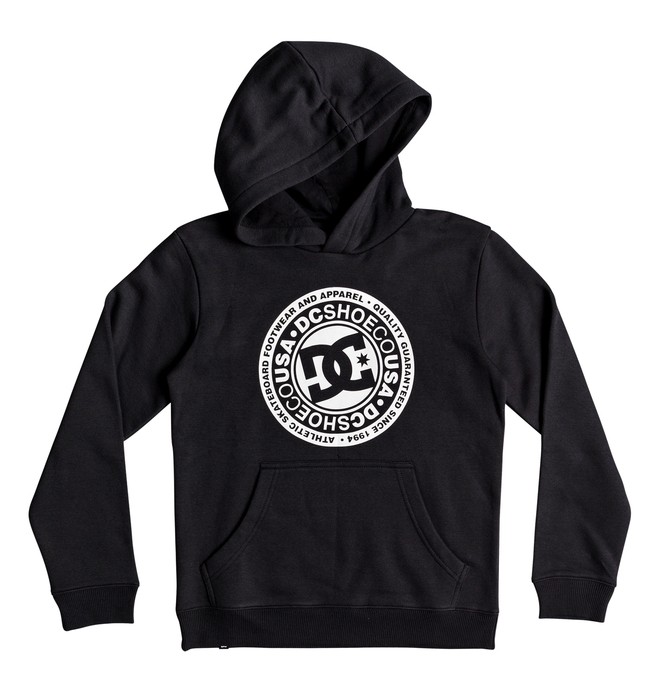 dcshoes, Circle Star - Sweat à capuche pour Garçon 8-16 ans, BLACK (kvj0) 0 Circle Star - Sweat à capuche pour Garçon 8-16 ans Noir EDBSF03089 DC Shoes