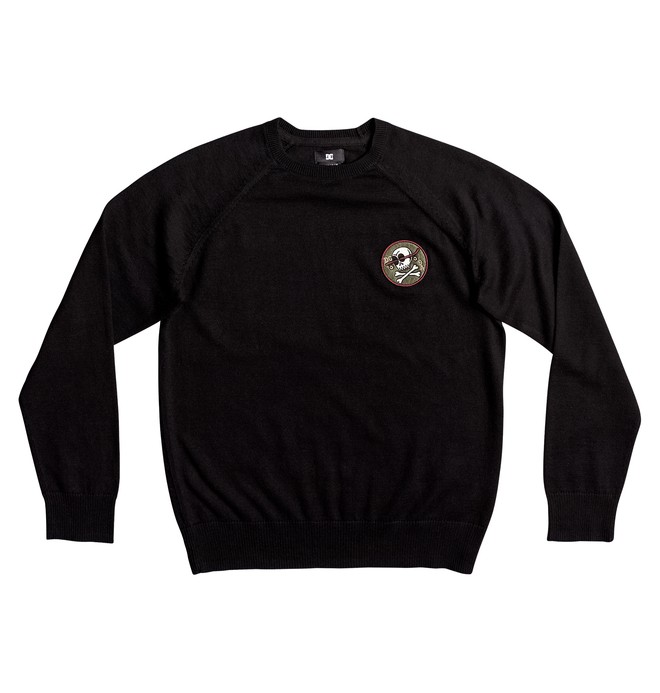 dcshoes, Sabotage Raglan - Sweat, BLACK (kvj0) 0 Sabotage Raglan - Sweat Noir EDBSW03011 DC Shoes
