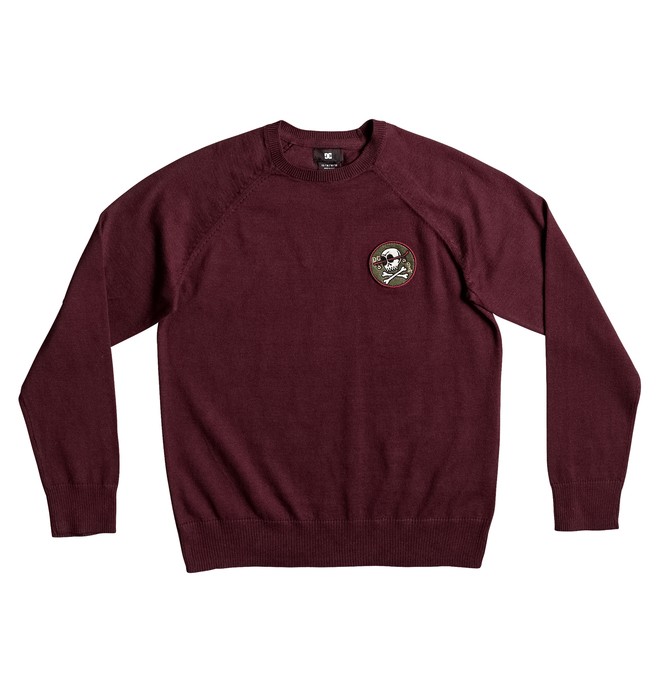 dcshoes, Sabotage Raglan - Sudadera para Chicos 8-16, PORT ROYALE (rsz0) 0 Sabotage Raglan - Sudadera para Chicos 8-16 Rojo EDBSW03011 DC Shoes