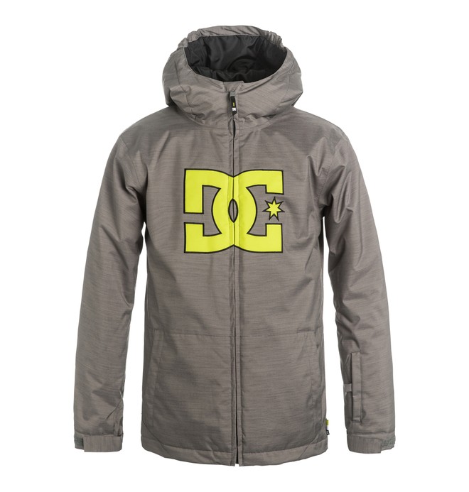 dcshoes, Boy's 8-16 Story Snow Jacket, HEATHER PEWTER (bev0) 0 Boy's 8-16 Story Snow Jacket EDBTJ03011 DC Shoes