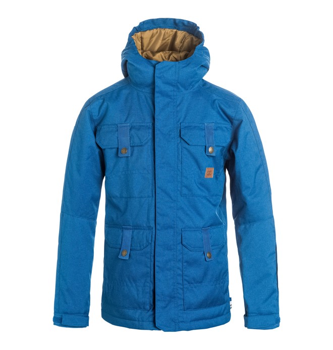 dcshoes, Boy's 8-16 Servo Snow Jacket, NAUTICAL BLUE (bqr0) 0 Boy's 8-16 Servo Snow Jacket EDBTJ03014 DC Shoes