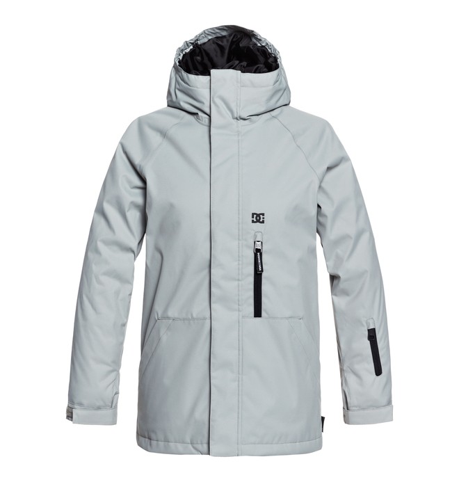 dcshoes, Boy's 8-16 Ripley Snow Jacket, NEUTRAL GRAY (skp0) 0 Boy's 8-16 Ripley Snow Jacket Grey EDBTJ03024 DC Shoes
