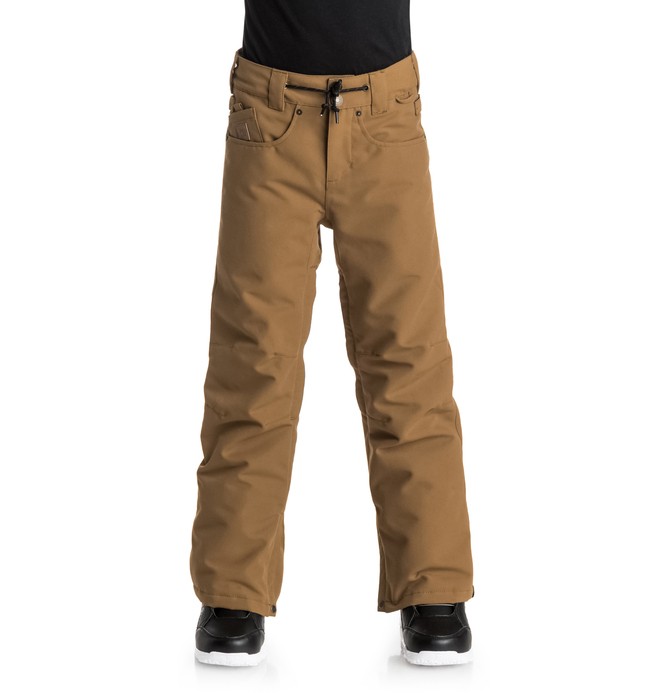 dcshoes, Boys 8-16 Relay Snow Pants, DULL GOLD (cne0) 0 Boys 8-16 Relay Snow Pants EDBTP03004 DC Shoes