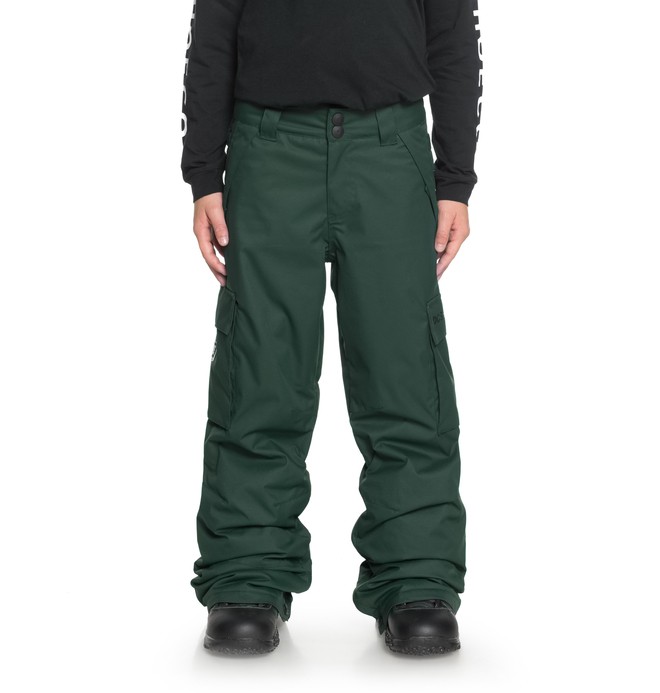 dcshoes, Boy's 8-16 Banshee Snow Pants, PINE GROVE (gzf0) 0 Boy's 8-16 Banshee Snow Pants Green EDBTP03009 DC Shoes