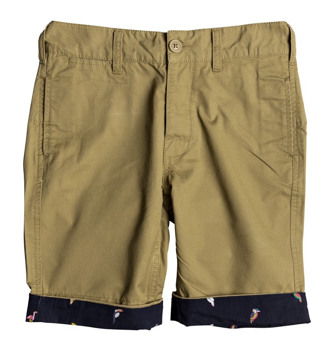 dcshoes, Hidden Gem - Chino Shorts für Jungen 8-16, KHAKI (clm0) 0 Hidden Gem - Chino Shorts für Jungen 8-16 Braun EDBWS03048 DC Shoes