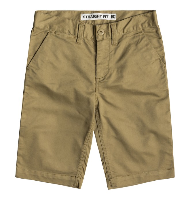 dcshoes, Worker 18.5" Chino Shorts, KHAKI (clm0) 0 Worker 18.5" Chino Shorts Brown EDBWS03052 DC Shoes