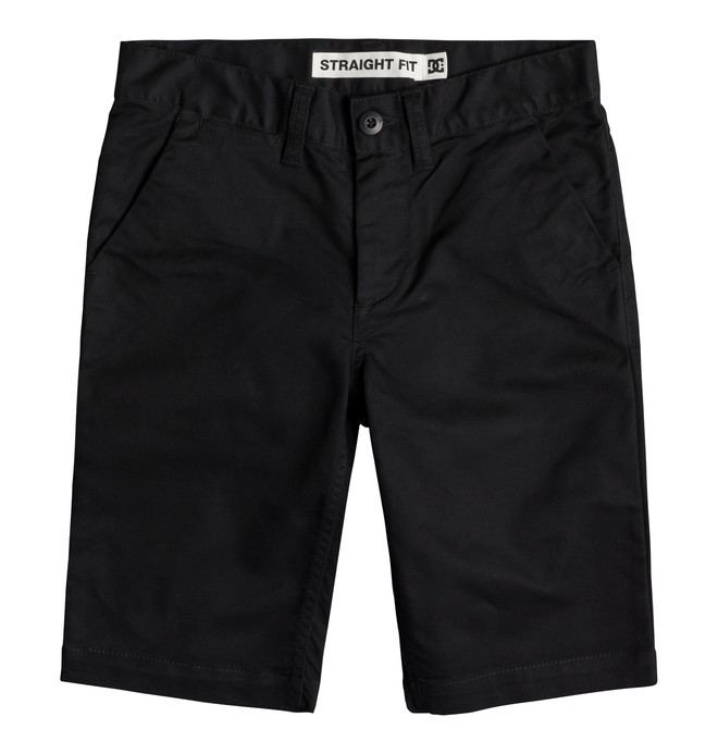 dcshoes, Worker 18.5" Chino Shorts, BLACK (kvj0) 0 Worker 18.5" Chino Shorts Black EDBWS03052 DC Shoes