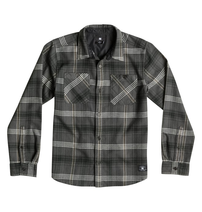 Vibration EDBWT03005 0 Vibration - Long Sleeve Flannel Shirt EDBWT03005 DC Shoes