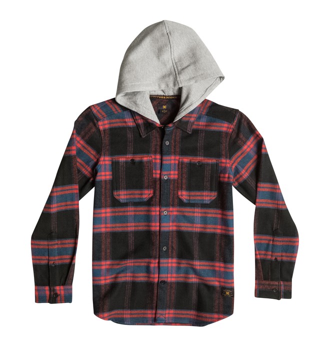 Hood Up EDBWT03006 0 Hood Up - Chemise manches longues à capuche EDBWT03006 DC Shoes