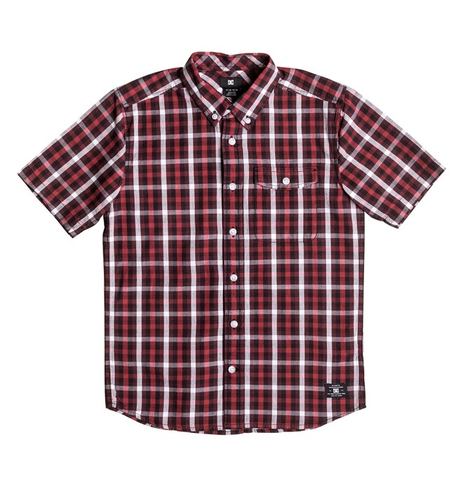 dcshoes, Boy's 8-16 Atura 4 Short Sleeve Shirt, BLACK (kvj0) 0 Boy's 8-16 Atura 4 Short Sleeve Shirt EDBWT03028 DC Shoes